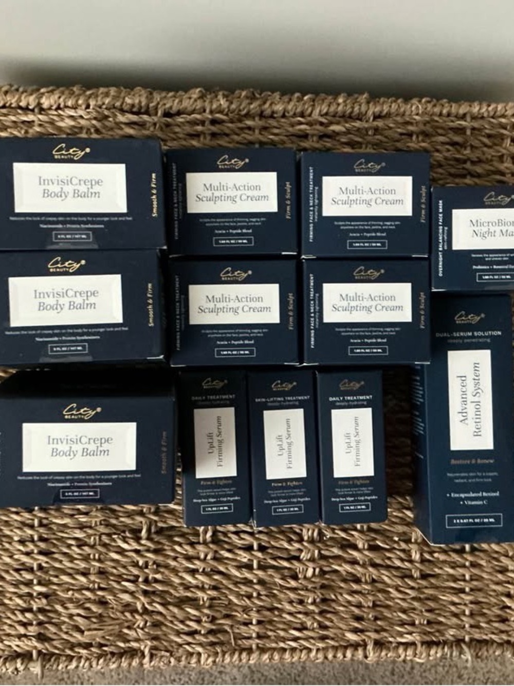 City Beauty InvisiCrepe Body Balm & Multi-Action Sculpting Cream, & more